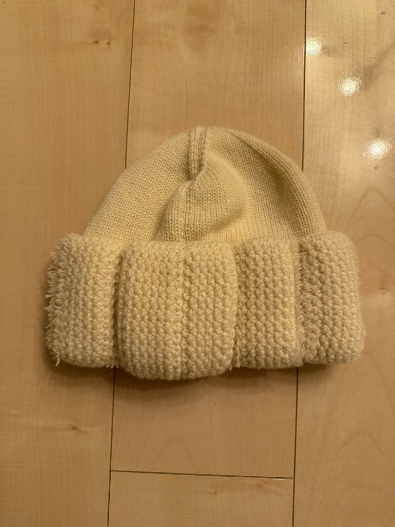 【2025AW】CHANEL ニット帽 アイボリー