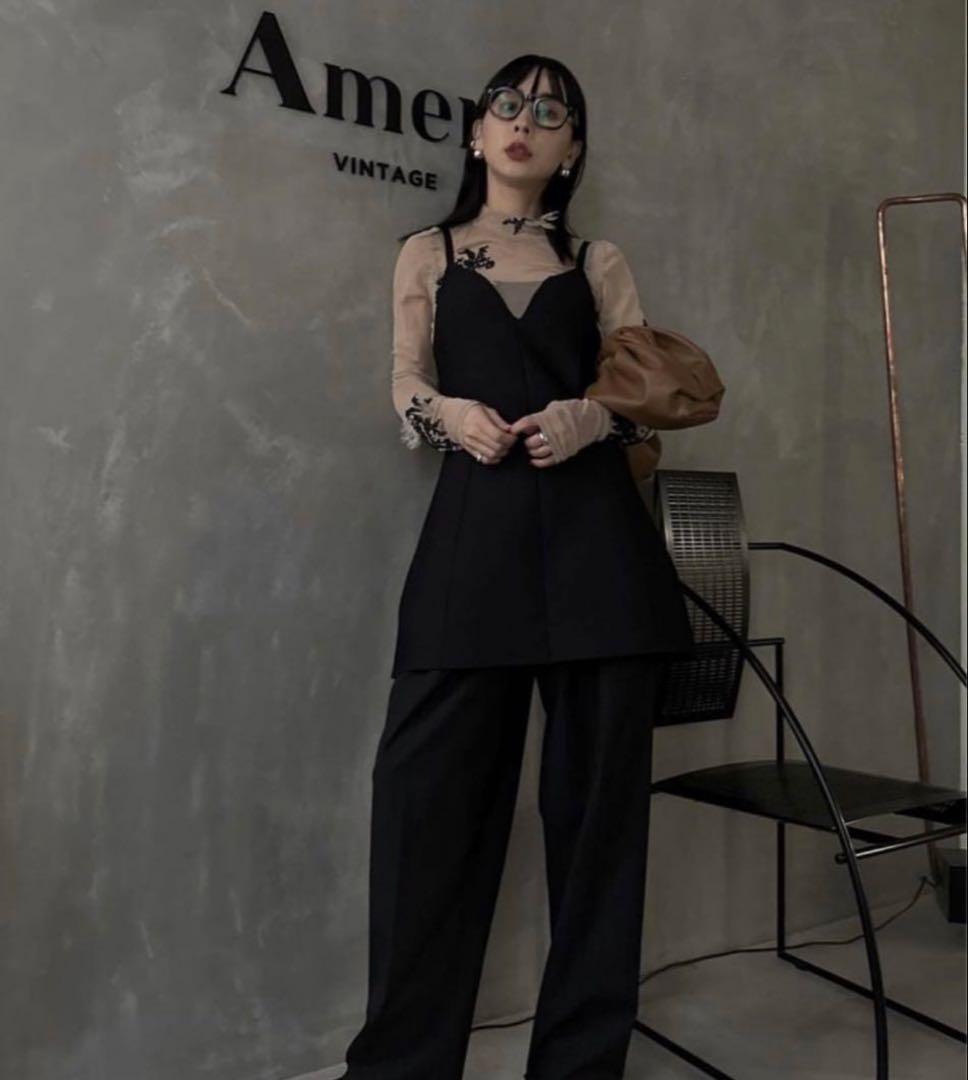 【24時間以内発送】AMERI スキントップス シアートップス アメリビンテージ