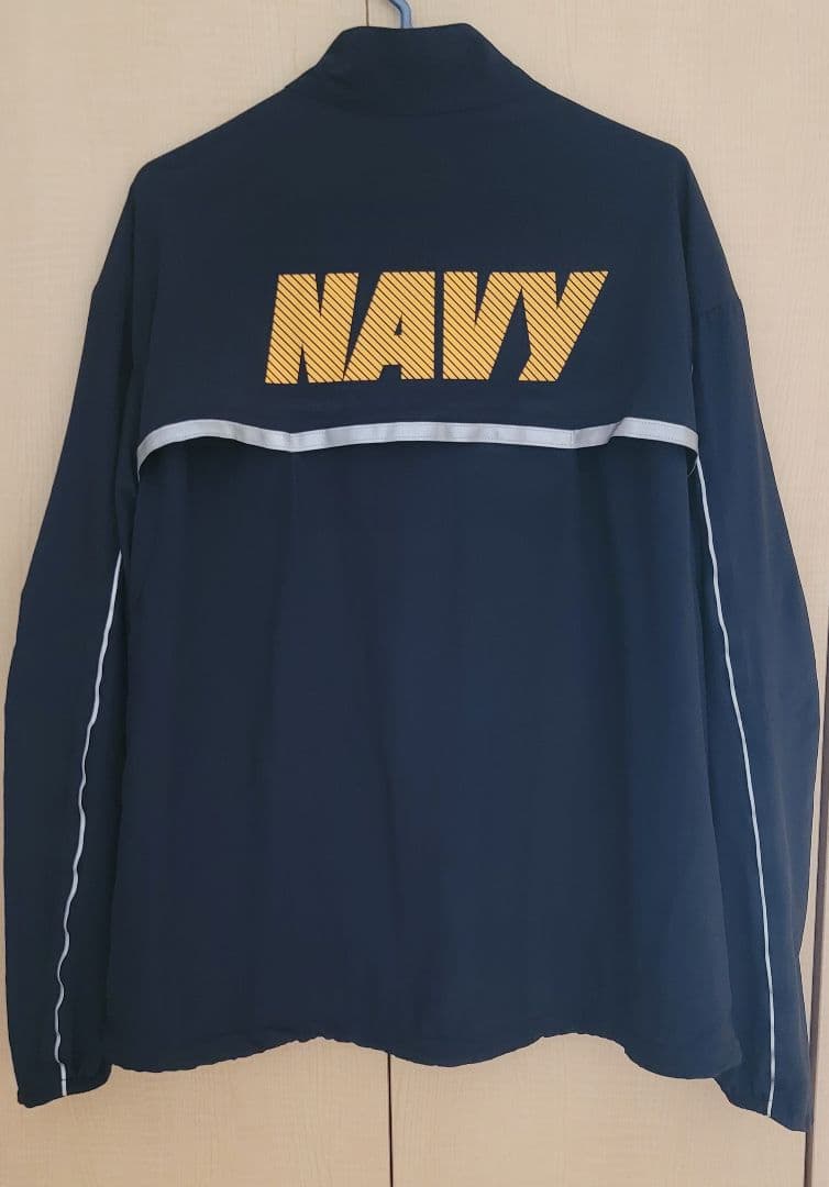 【米軍放出品、内層付き】U.S.NAVY 秋冬用トレーニング制服、上下着 (L)