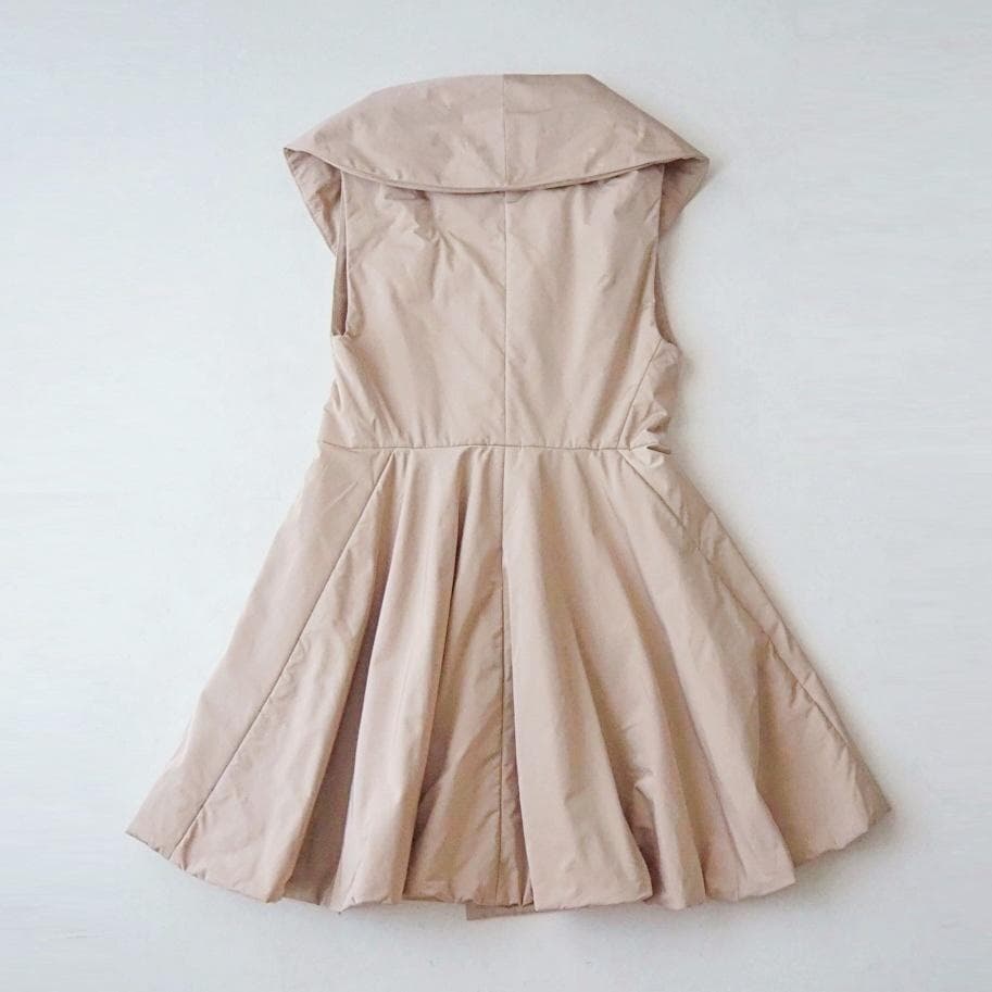 seiko様FOXEY フォクシー ラッフルシェイプ 中綿 ジレ コート 38