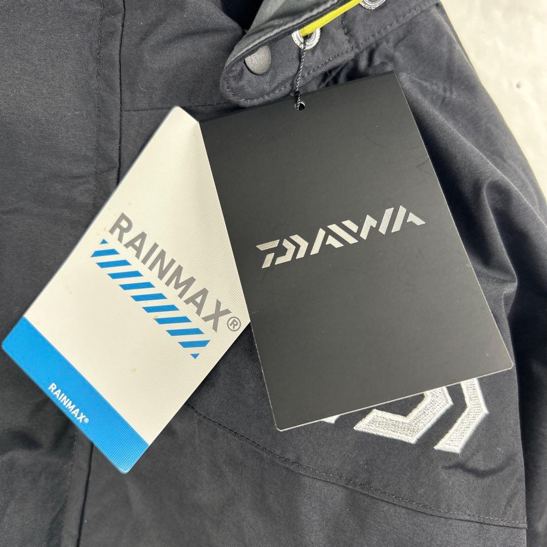 XL 新品タグ付 DAIWA レインマックス 防寒スーツ 上下セット黒 グレー