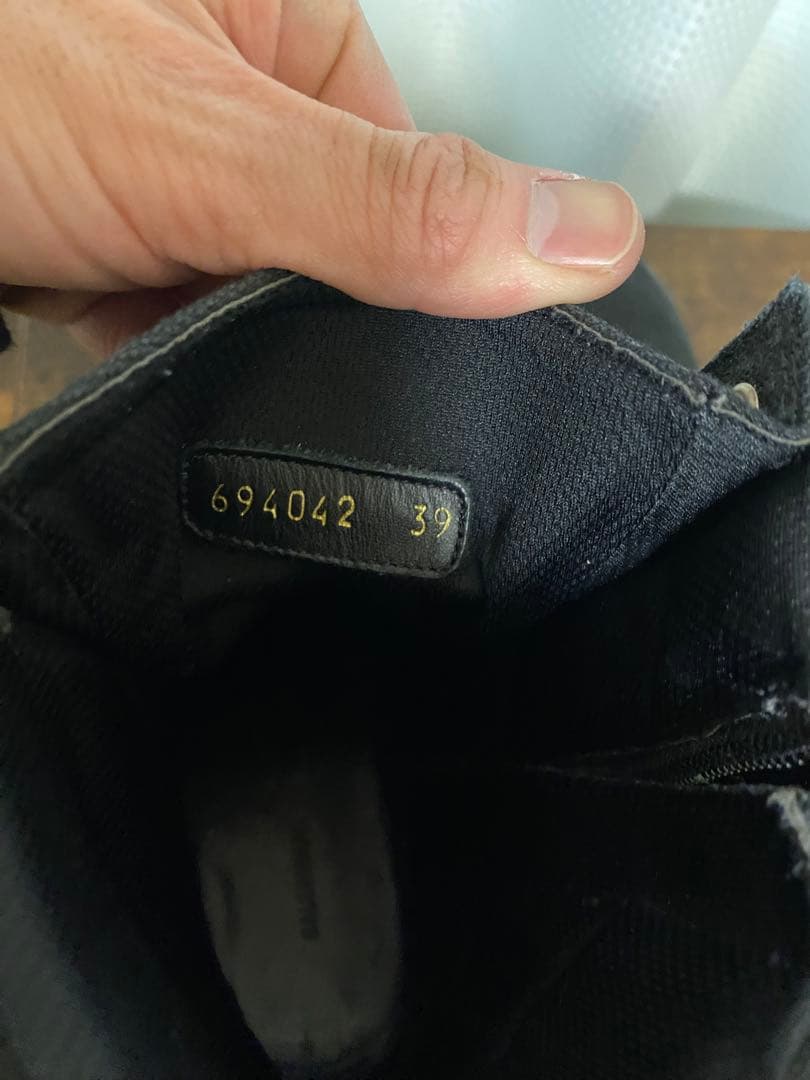 balenciaga strike bootsバレンシアガストライクブーツ39