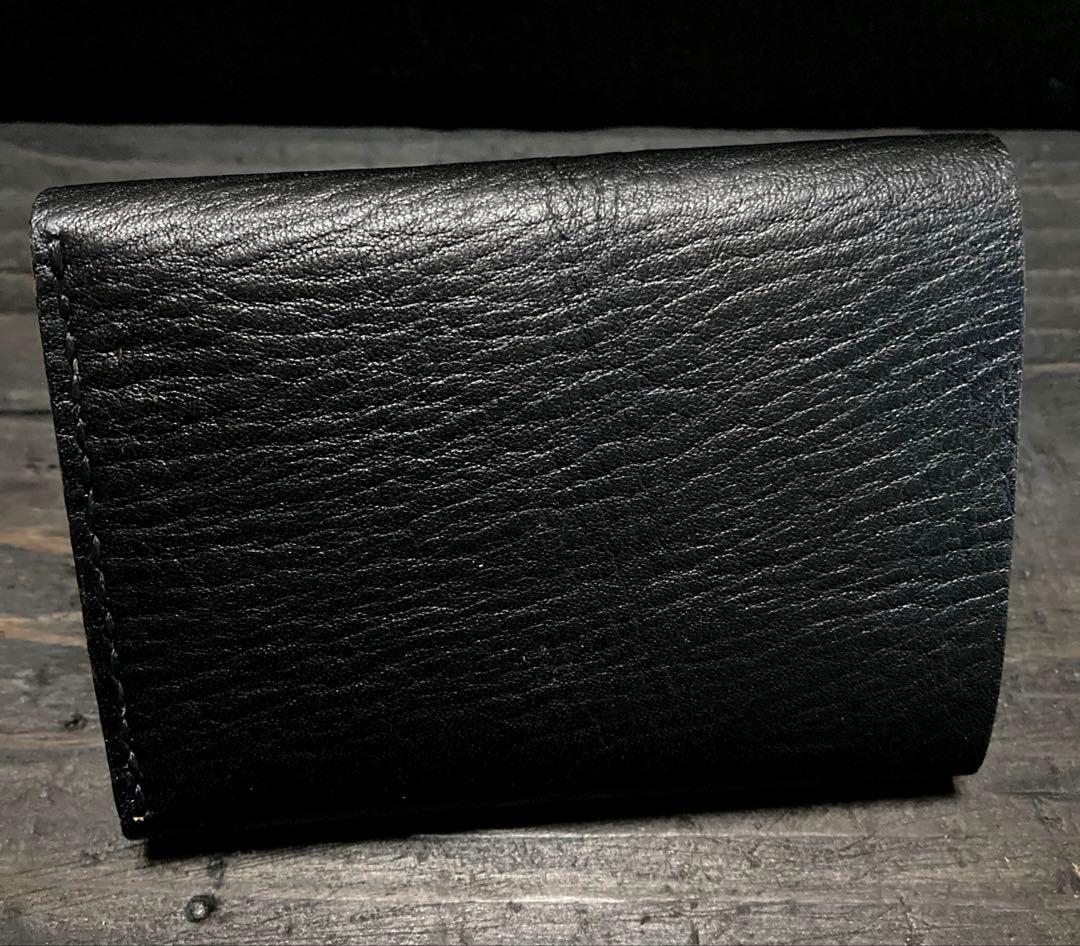 ホースフロント　茶芯　三つ折りウォレット