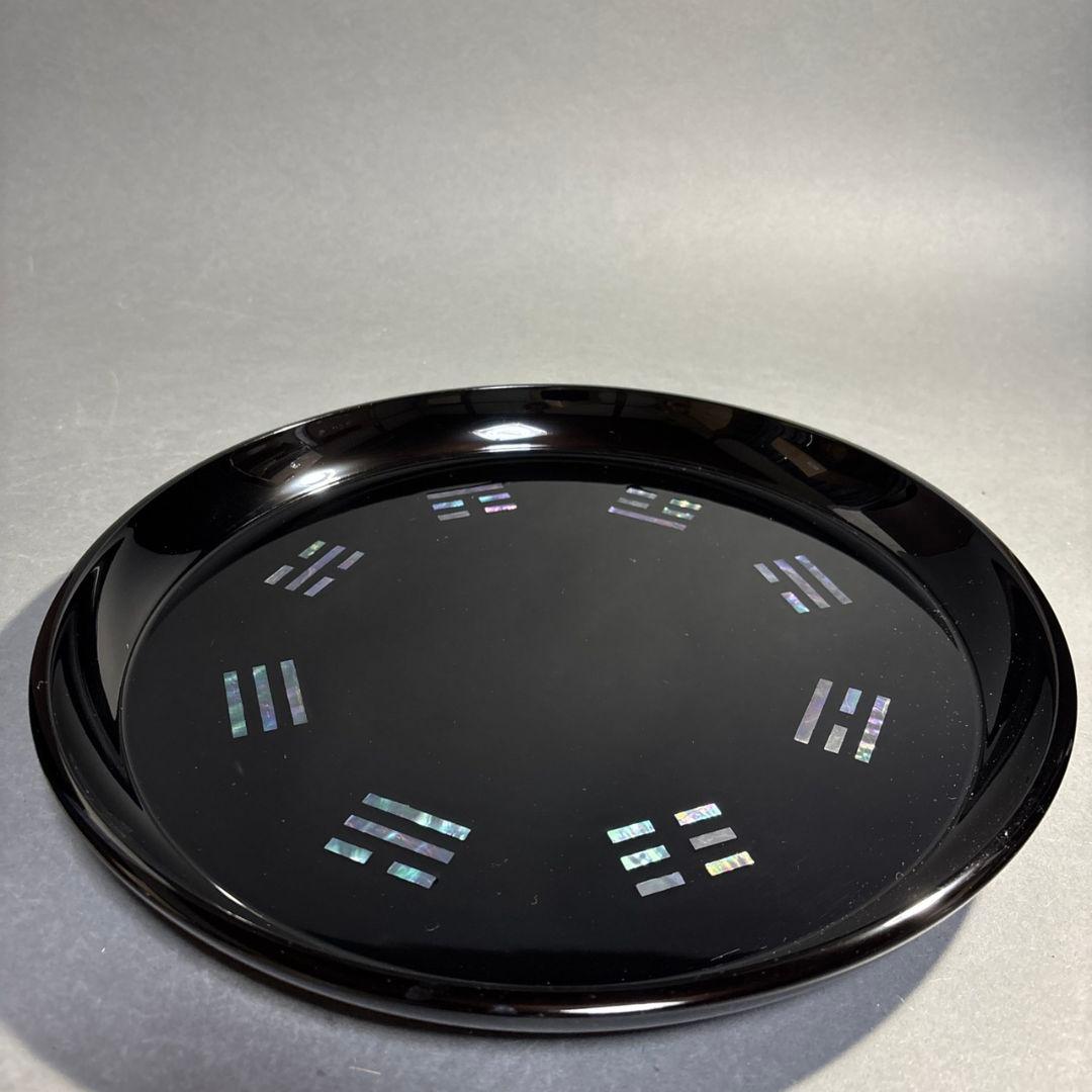 茶道具　八掛盆　螺鈿