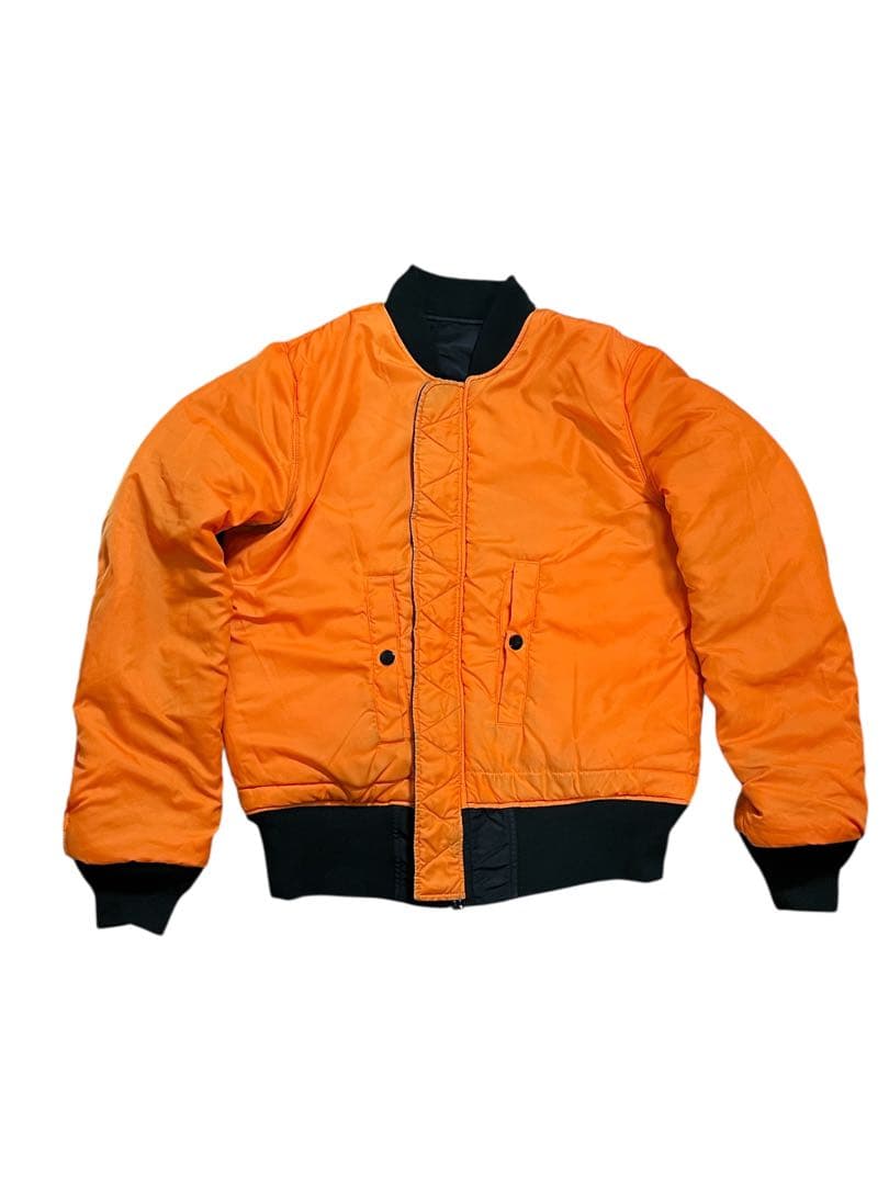 ALPHA INDUSTRIES MA-1 フライトジャケット Sブラック