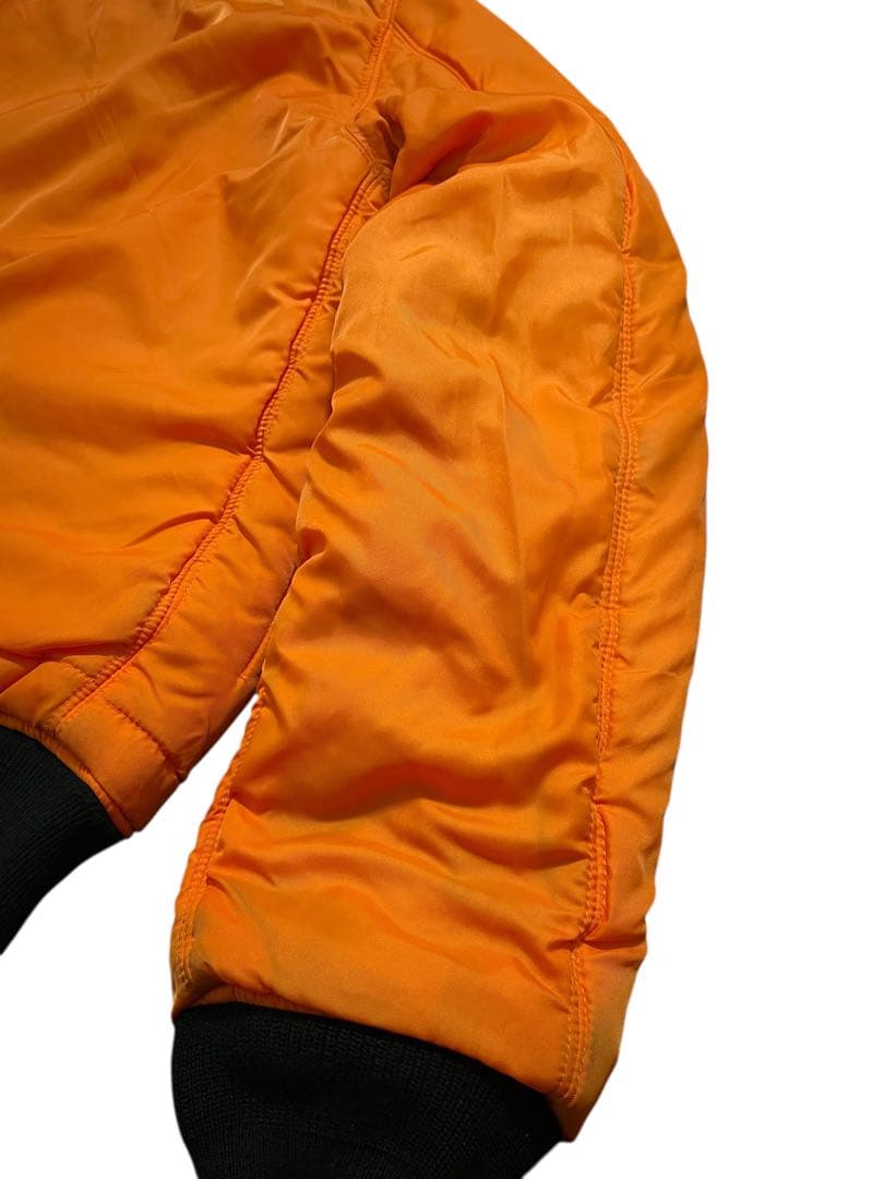 ALPHA INDUSTRIES MA-1 フライトジャケット Sブラック