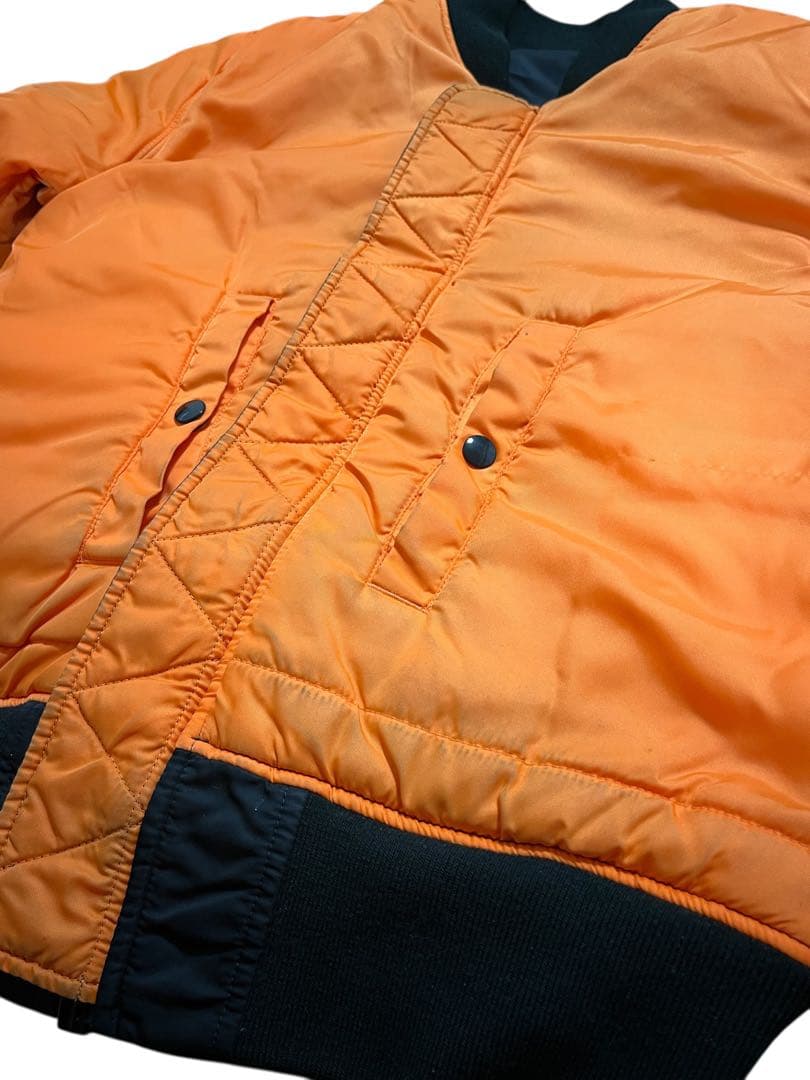 ALPHA INDUSTRIES MA-1 フライトジャケット Sブラック