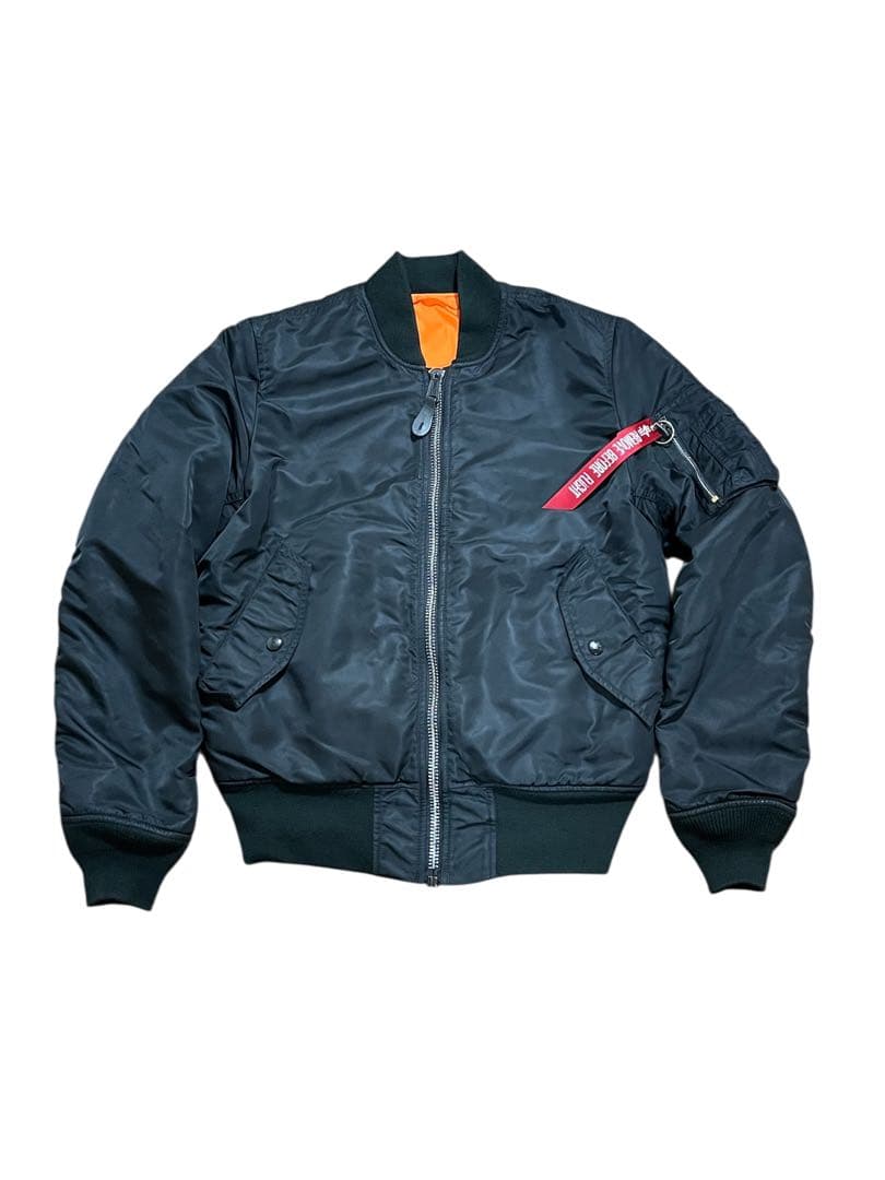 ALPHA INDUSTRIES MA-1 フライトジャケット Sブラック