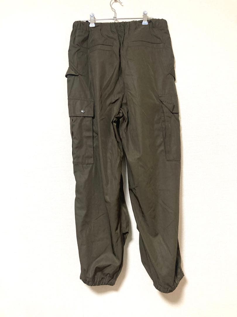 ドリスヴァンノッテン ジップ　カーゴパンツ　カーキ　イージー　メンズ　M