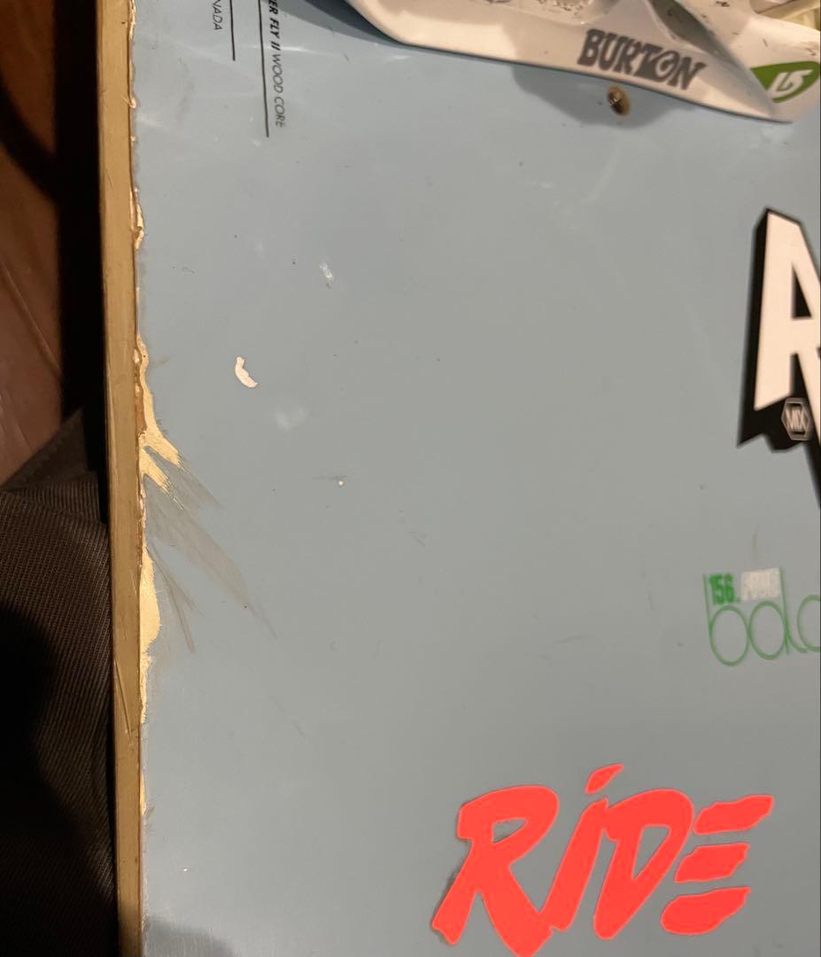 Burton balance 156 テリエモデル　ビンディング付き