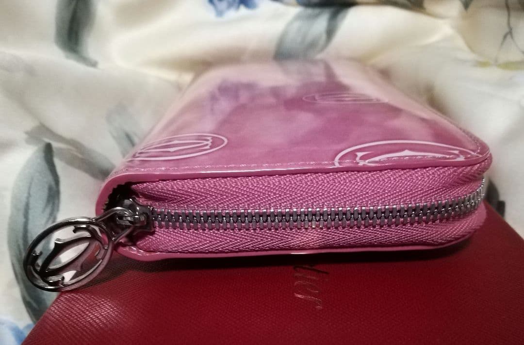 sale♡Cartier ハッピーバースデー 長財布 ピンク