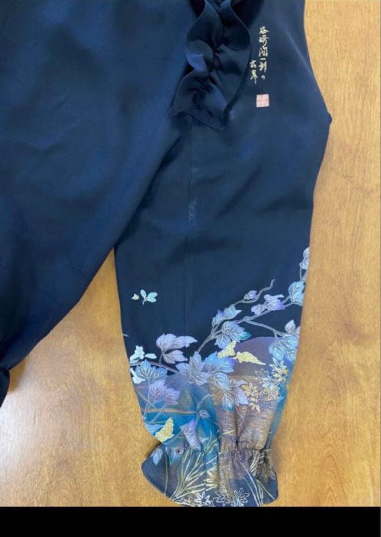 谷崎潤一郎の世界落款印付きボレロとドレスセット