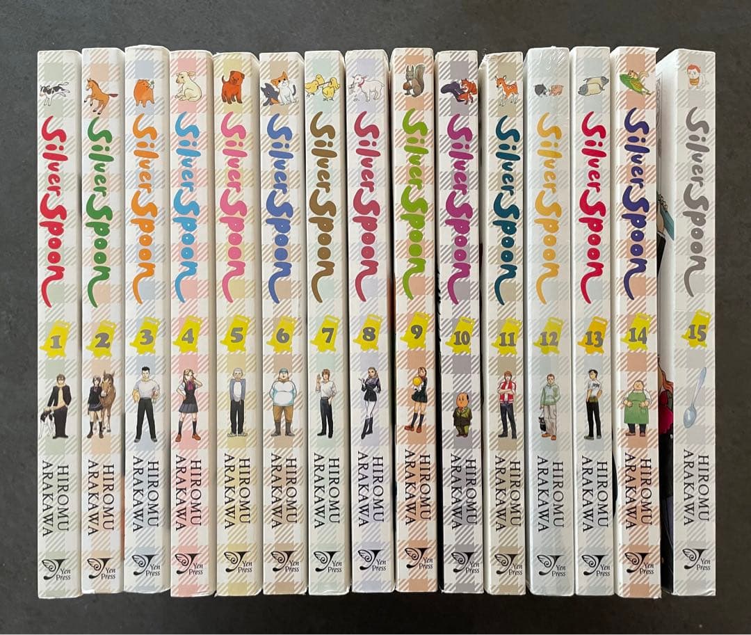 【シルバースプーン】【英語版】【全巻セット】【全15巻】