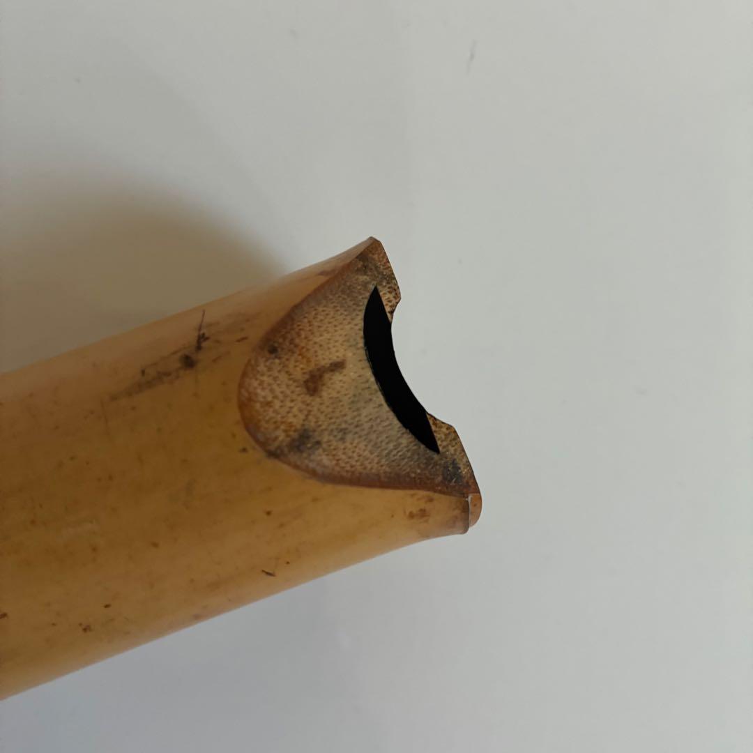 都山流1尺６寸在銘尺八２印