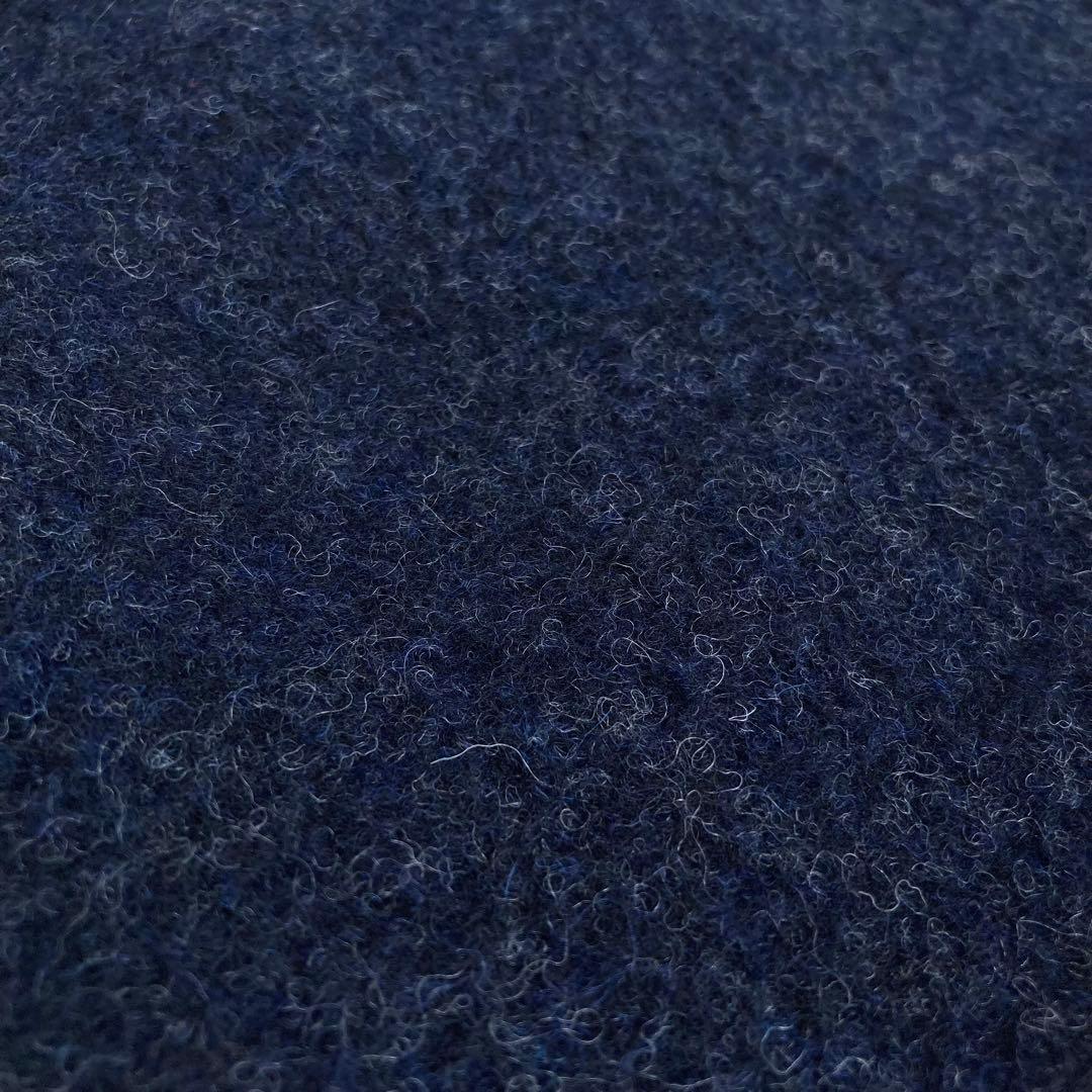 トゥモローランド ウールブラッシュボア テーラードジャケット ネイビー ◎極美品