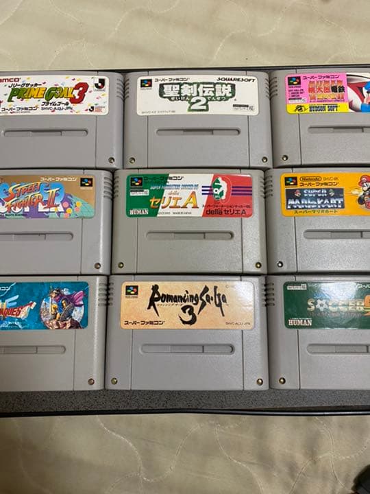 スーパーファミコン　本体　ソフト
