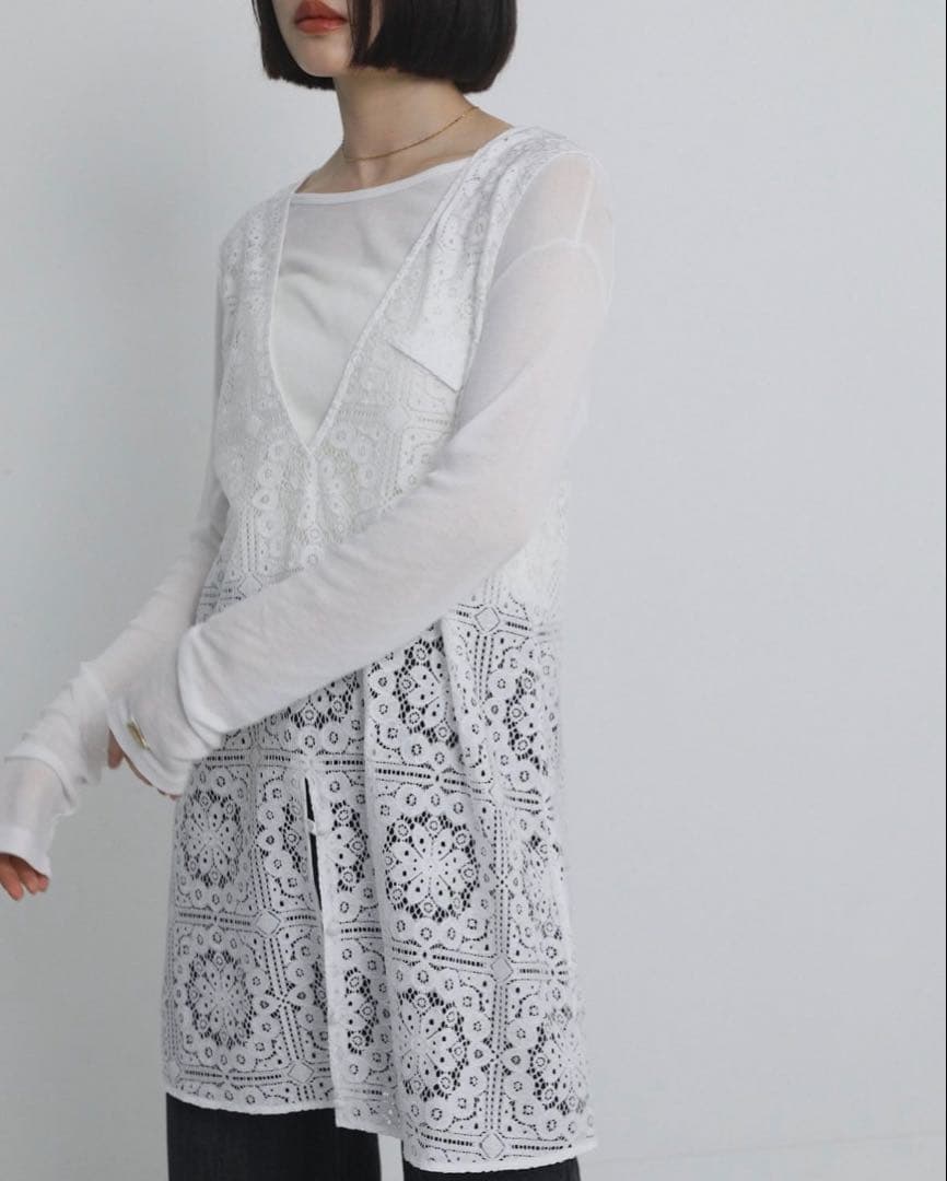 philme lace midi one-piece 大園桃子
