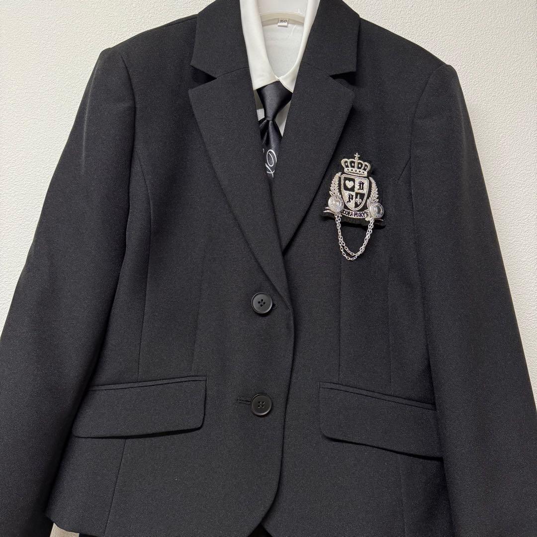 卒服　デコラピンキーズ 卒業入学式　フォーマルセット　160【匿名配送】