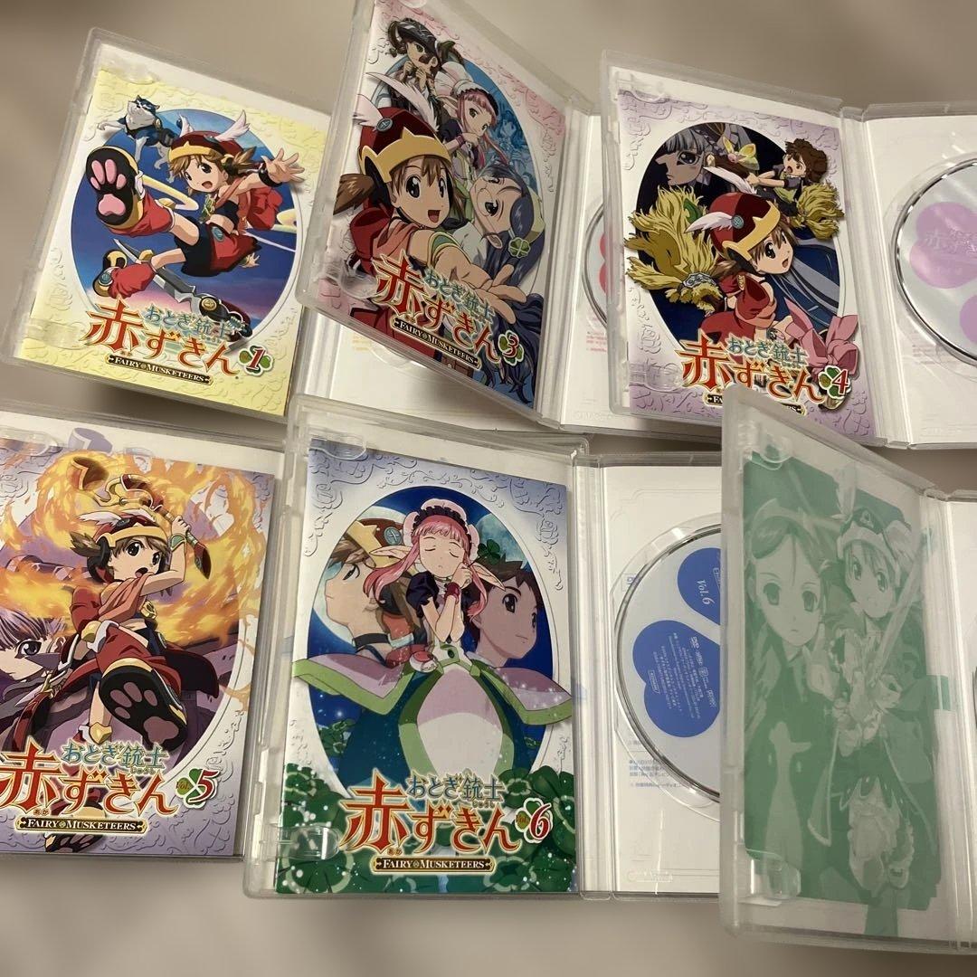 おとぎ銃士赤ずきん　DVD 6枚セット