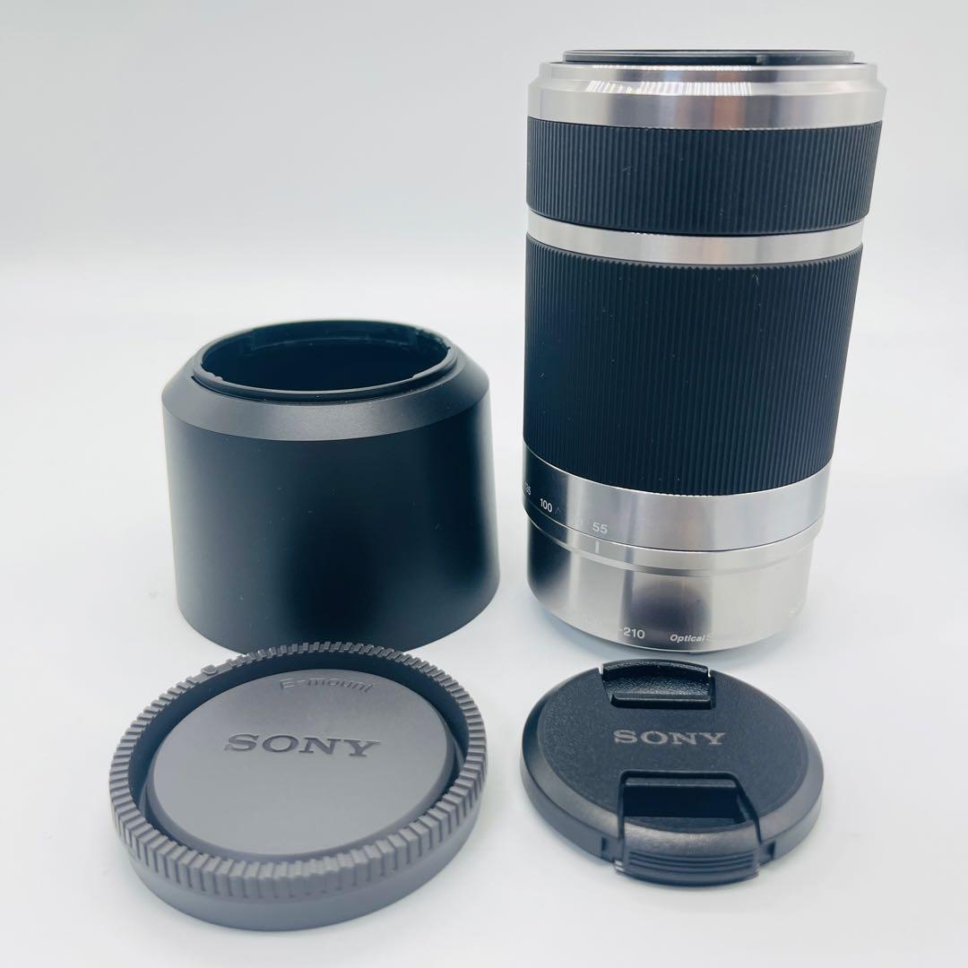 極美品　SONY 望遠ズームレンズ E 55-210mm SEL55210