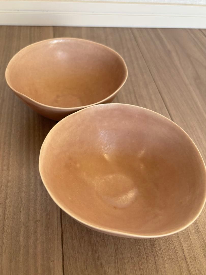 値下げ！新品Babaghuri ババグーリ ヨーガンレール ピンク ボウル ２個