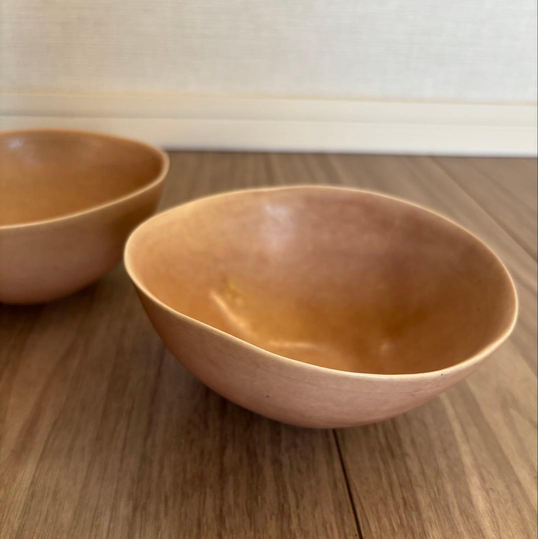 値下げ！新品Babaghuri ババグーリ ヨーガンレール ピンク ボウル ２個