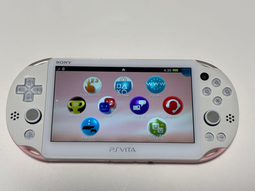 ※商品説明必読　PS Vita PCH-2000 ホワイトピンク