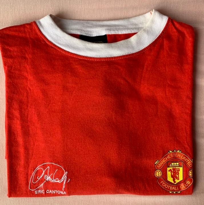 入手不可能'95エリック・カントナMan U Tシャツ