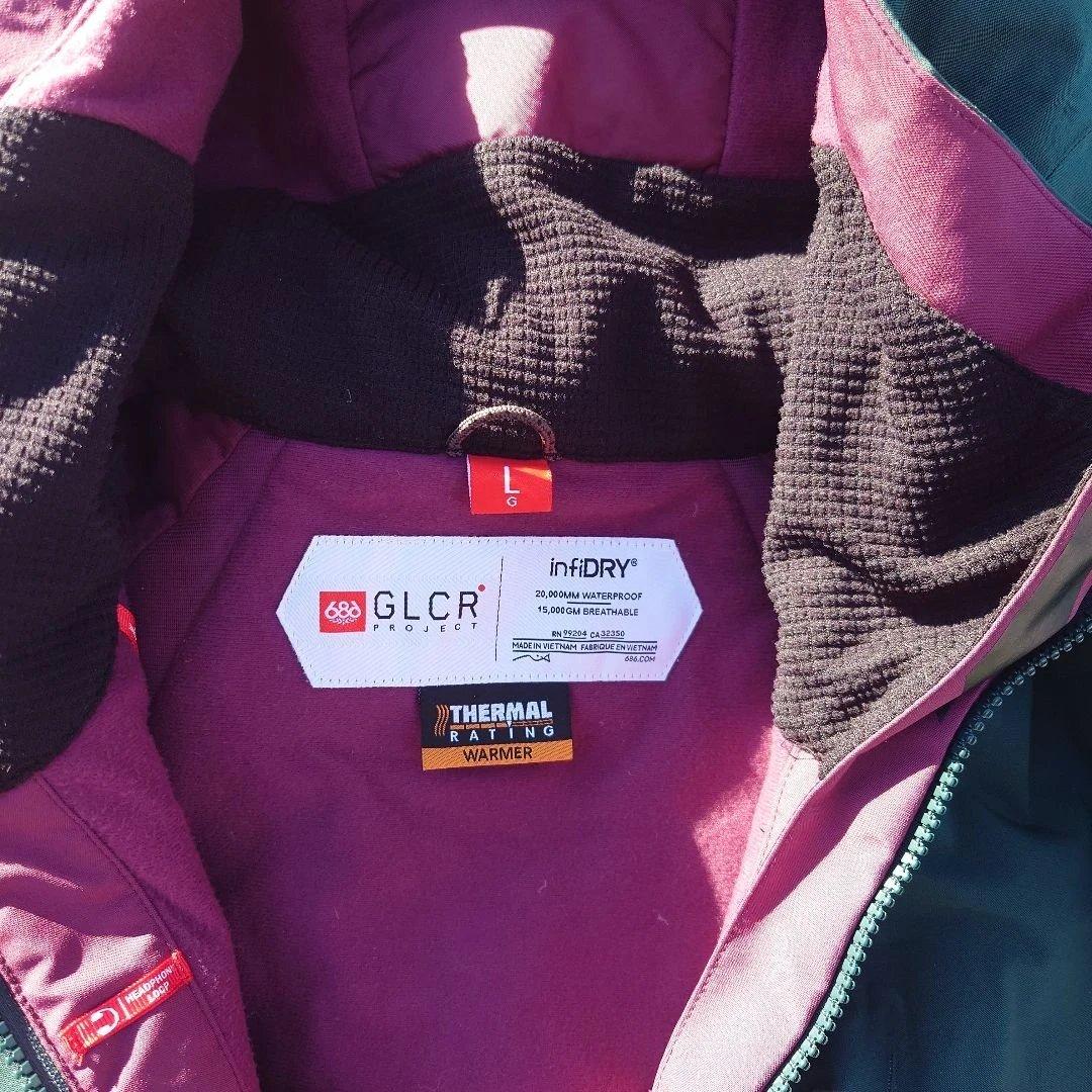 686 シックスエイトシックス ウェアレディース上下セット Lサイズ