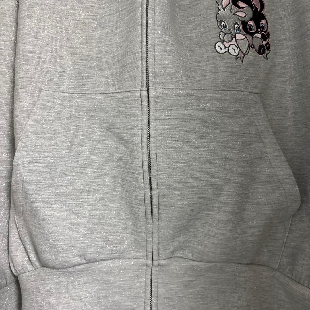 SNIDEL×foxy illustrationsボリュームパーカー　スナイデル