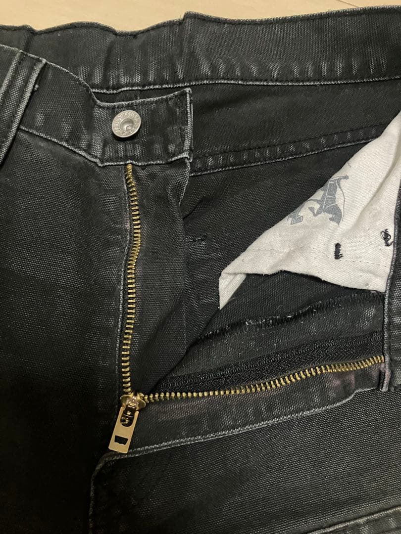 Levi’s 568 work wear 墨黒　ダブルニー　w29 l30