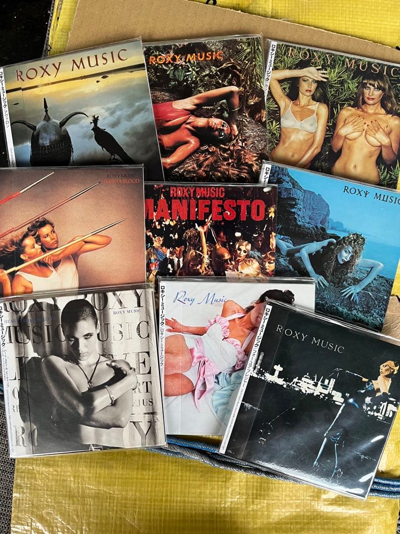 Roxy Music 紙ジャケットCD 9枚まとめて
