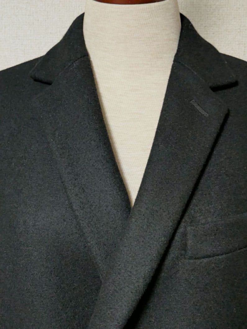 THE RERACS ザリラクス チェスターコートブラック黒38日本製