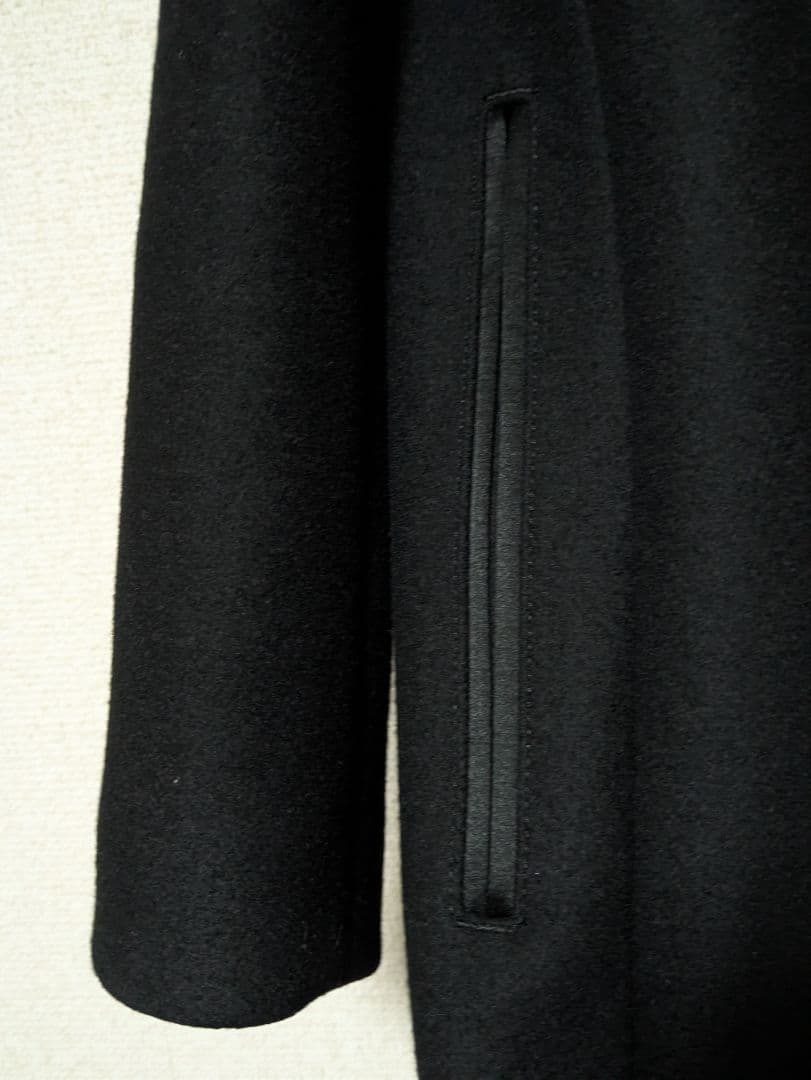 THE RERACS ザリラクス チェスターコートブラック黒38日本製