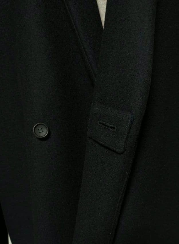 THE RERACS ザリラクス チェスターコートブラック黒38日本製