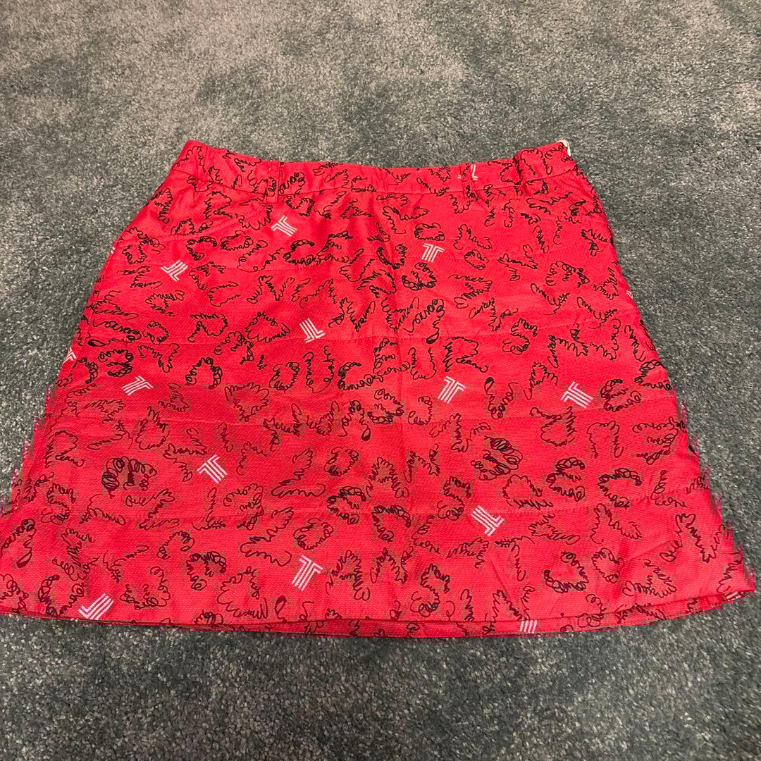 極美品！ランバンスポール　 ゴルフ 中綿　ベスト スカート　セット　38 M