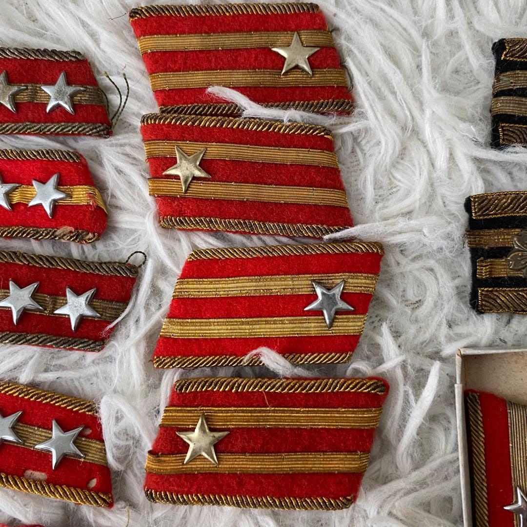 日本軍　旧日本軍　陸軍　警察予備隊　襟章　肩章　階級章　まとめ