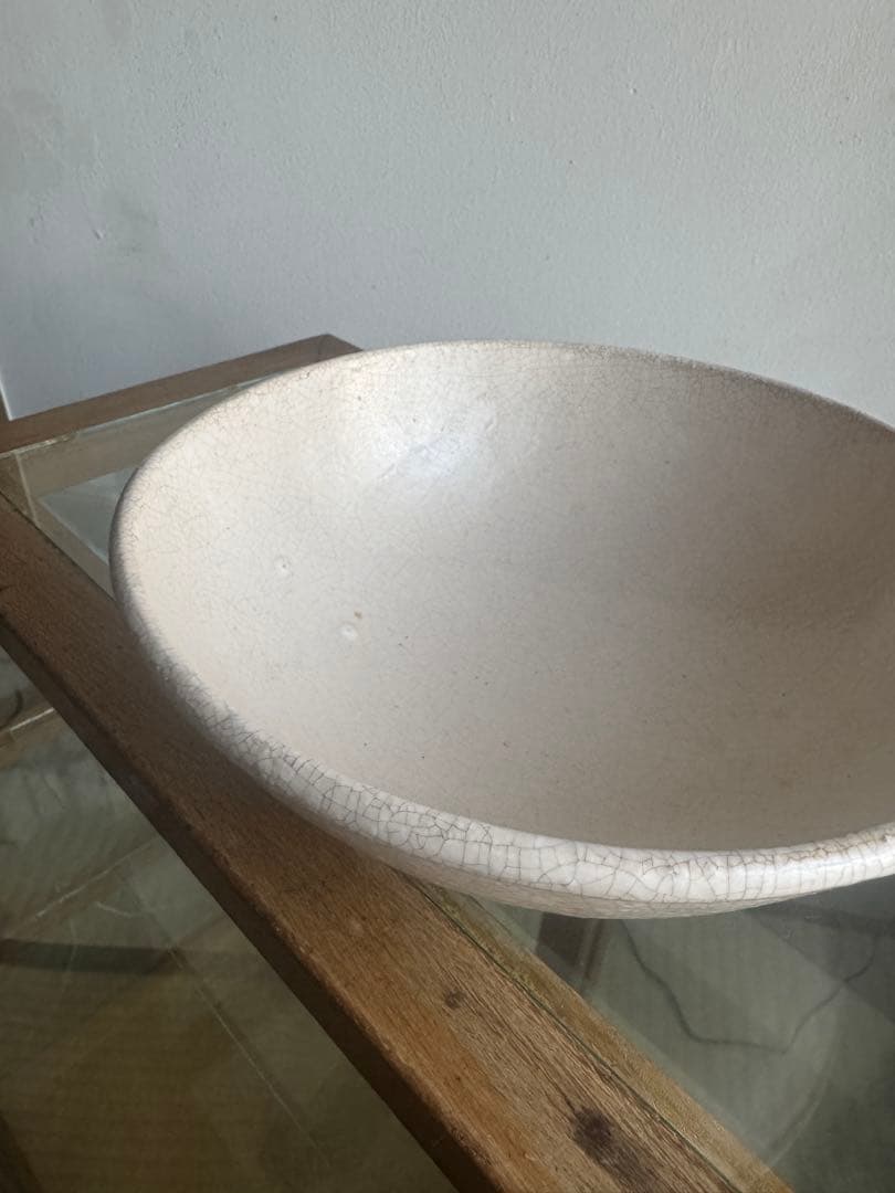 吉田次郎　陶器製ボウル　貫入