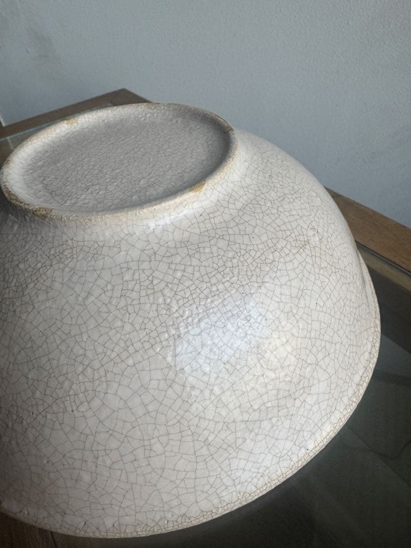吉田次郎　陶器製ボウル　貫入