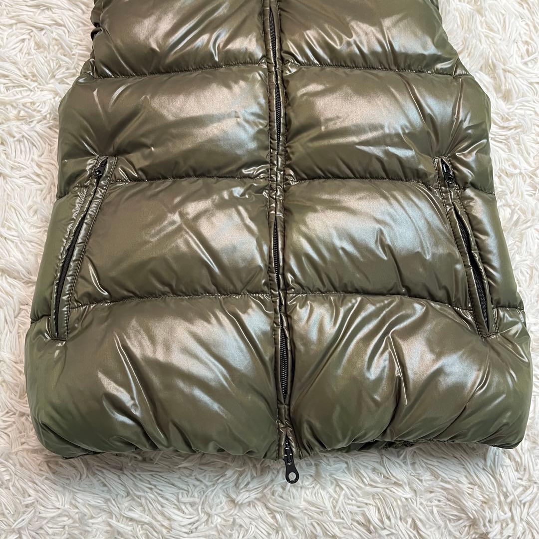 【タグ付き】DUVETICA　ダウンベスト　ラクーンファー　フェザー