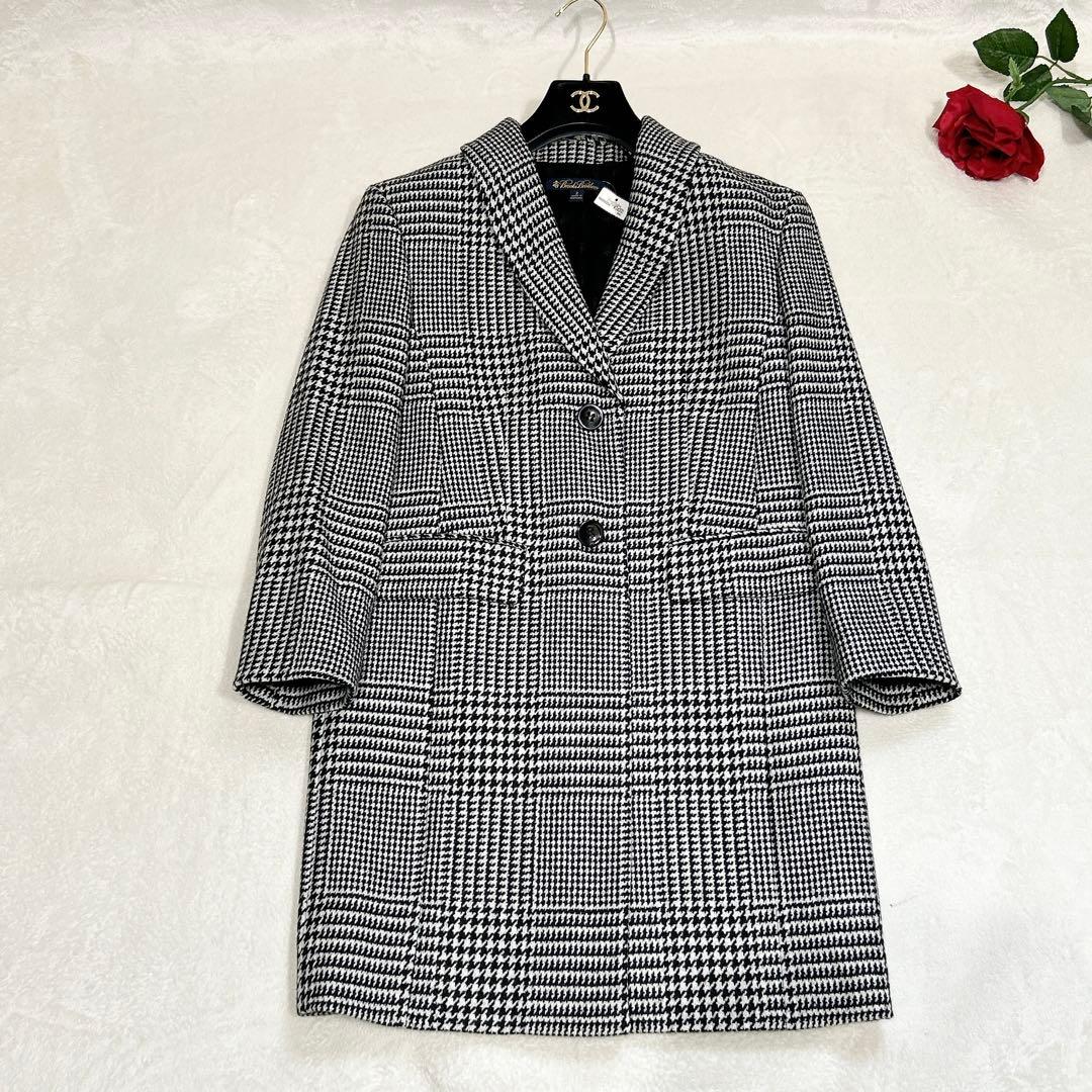 新品タグ付き✨　ブルックスブラザーズ　チェスターコート　ウール 2 チェック