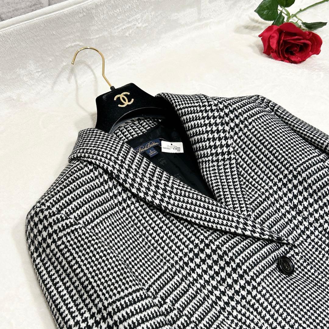 新品タグ付き✨　ブルックスブラザーズ　チェスターコート　ウール 2 チェック