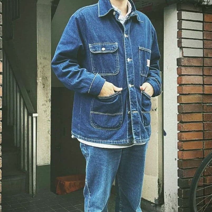 VINTAGE POINTER カバーオール Made in USA