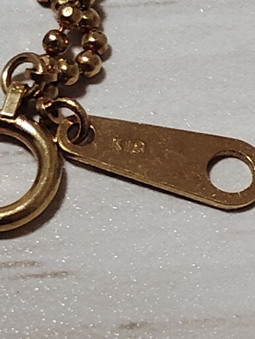 金のネックレス18金