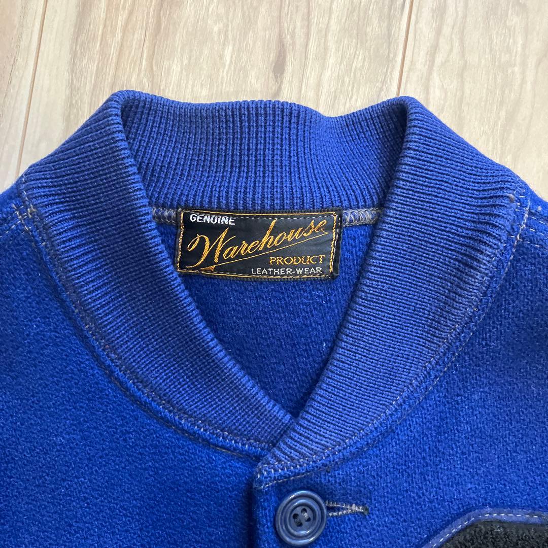 ウエアハウス BUTTON AWARD JACKET 1940モデル　エルク袖皮