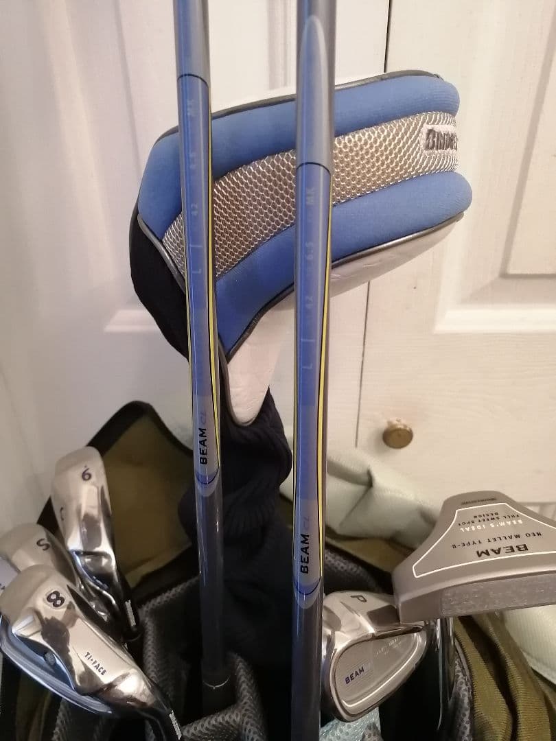 レディース★ブリヂストンBEAMゴルフセット 7本PARADISOゴルフバッグ