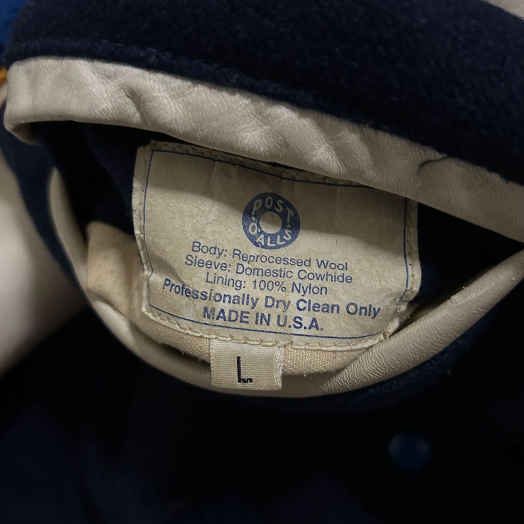 1996 A BATHING APE POST O'ALLS 刺繍スタジャン