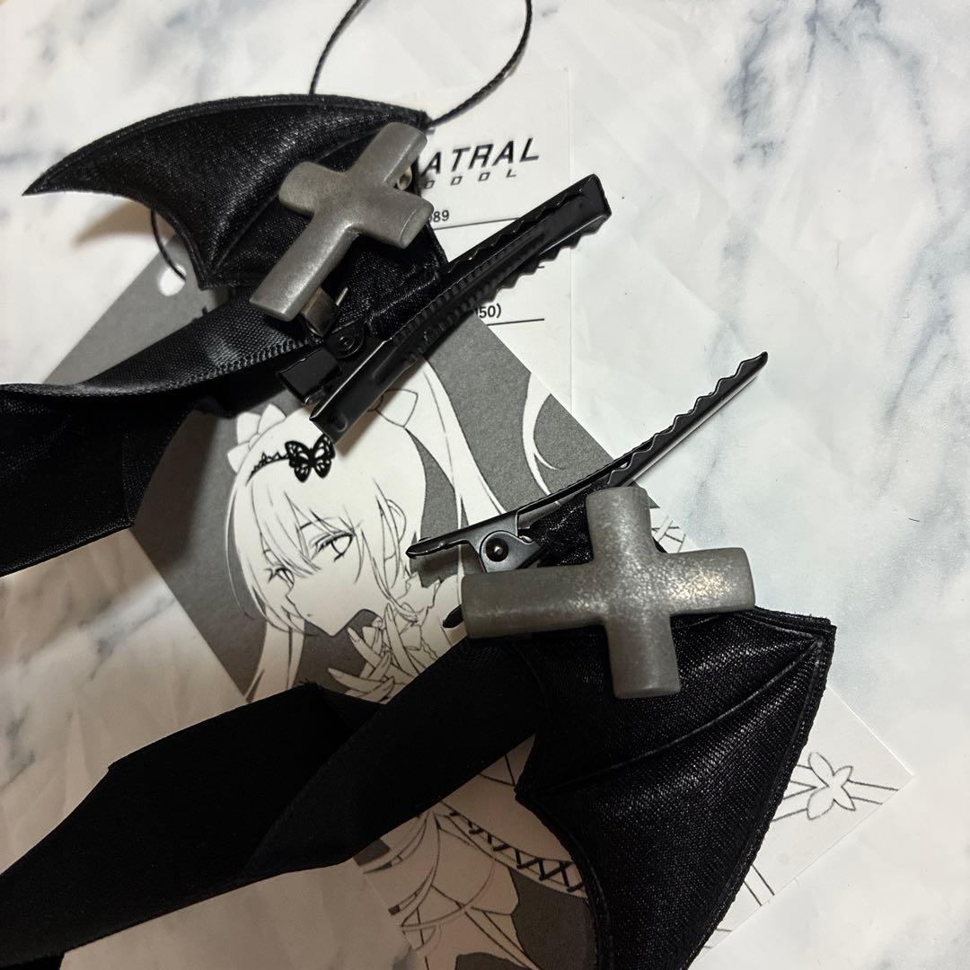 HIDOLATRALTHEODOL デビルリボンクリップ 黒 テオドール 正規品