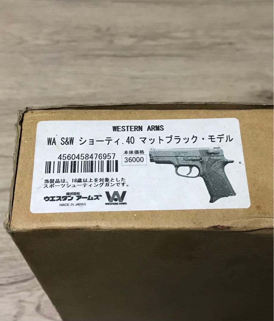 WESTERN ARMS S&Wショーティ .40 マットブラック