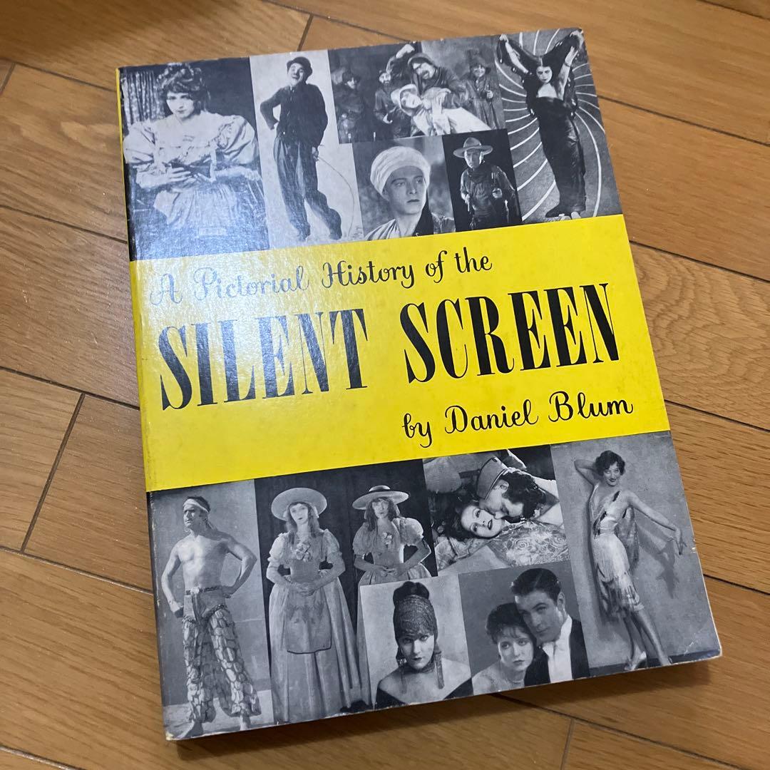 洋書 A Pictorial History of the Silent Screen